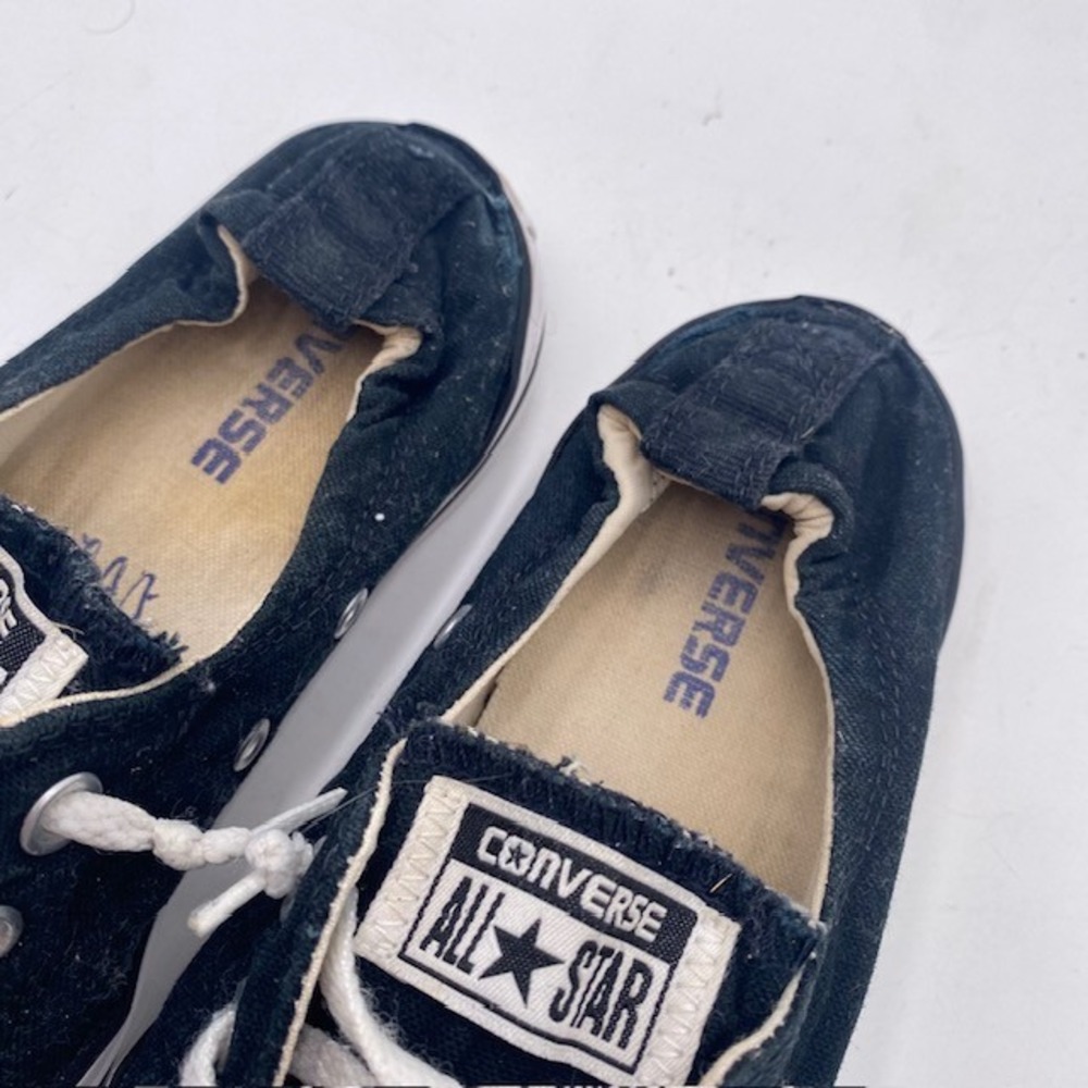Converse Chuck Taylor All Star Shoreline Sneaker Womens 8.5 Black Canvas Slip On - Picture 4 of 13